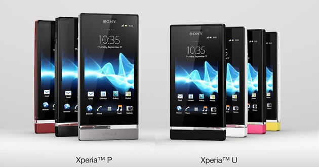 Sony Xperia P and Sony Xperia U