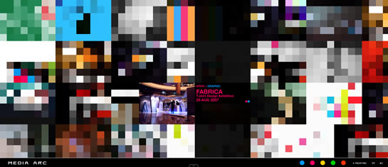 Flash Portfolio of Media Arc