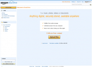 Cloud Drive Interface