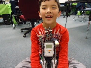 An Internal Drive Technology Camp Student and His Creation