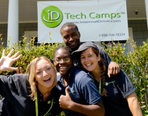 Internal Drive Technology Camp Students On Campus