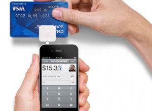 Square Register Transaction Services Application in use