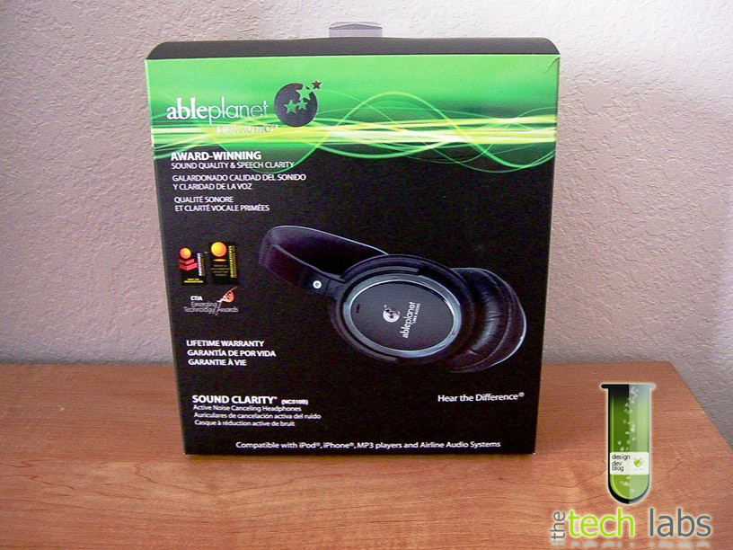 Able Planet Sound Clarity Noise Reduction Headphones Package