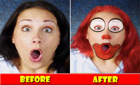 1 Funny Face Manipulation