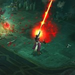 Diablo 3 Wizard Uses a Beam Attack