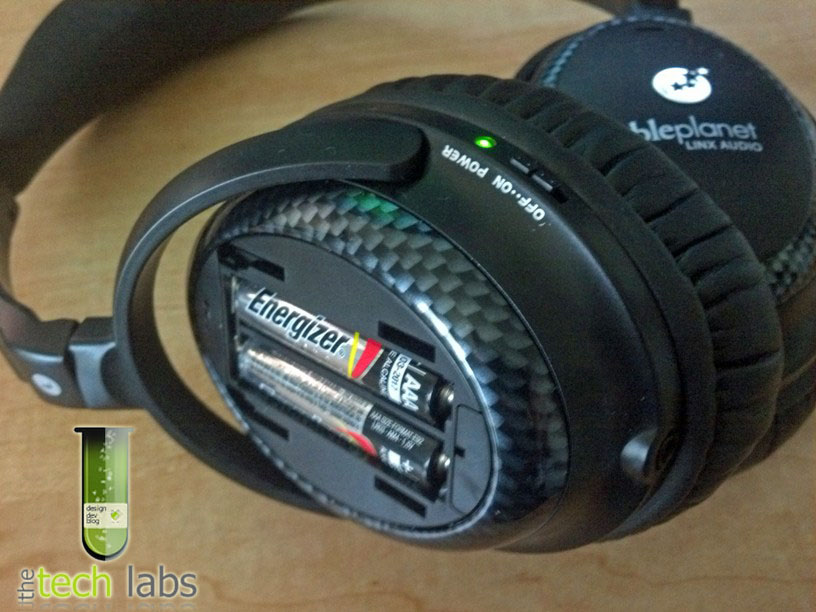 Able Planet NC1050 Power LED and Battery Compartment