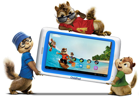ARNOVA Archos Child Pad With Alvin And The Chipmunks