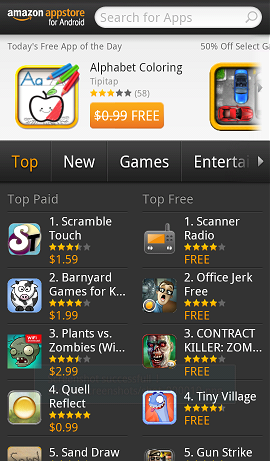 Amazon Appstore For Android