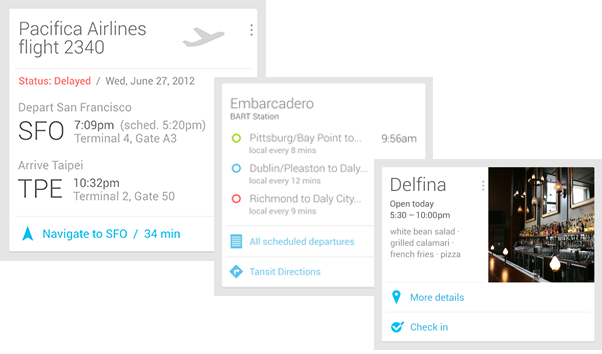 Google Information Cards