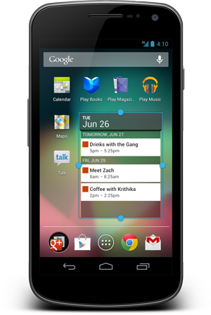 New Android Widgets & Home Screen