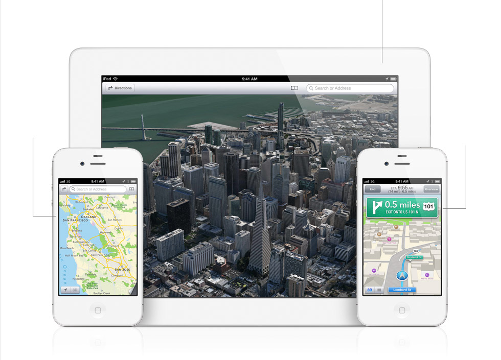 Proprietary Maps App For iOS 6