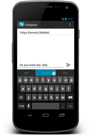 Smarter Android 4.1 Keyboard