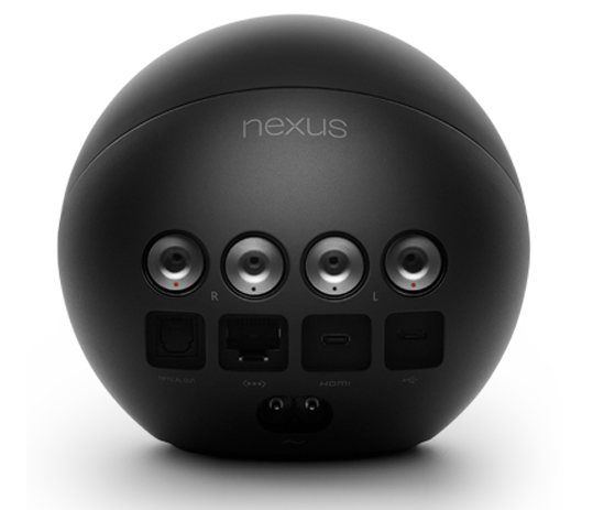 Nexus Q Rear Inputs & Outputs