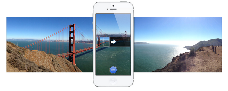 iPhone 5 Panoramic Capture Mode