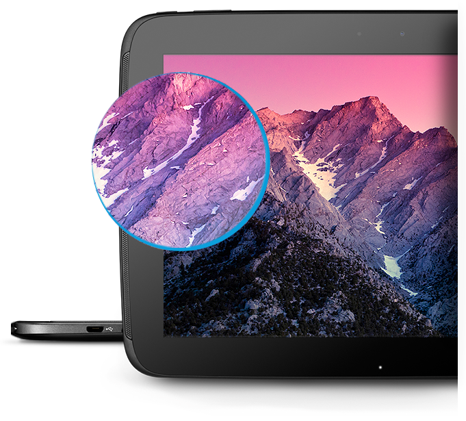 Google Nexus 10 Powerful Screen Resolution