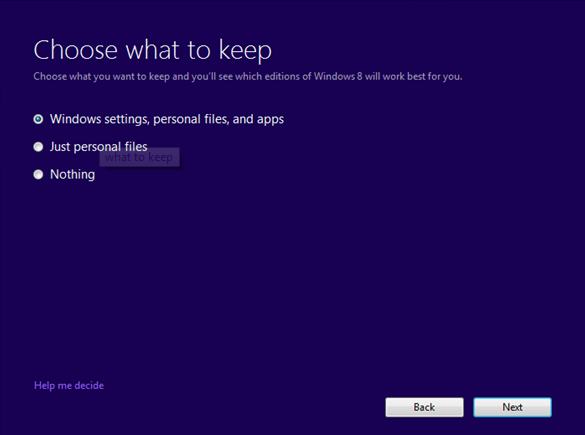 Upgrade to Windows 8 Upgrade to Windows 8