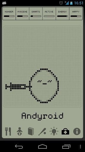 Andyroid Hatchi Getting Medication