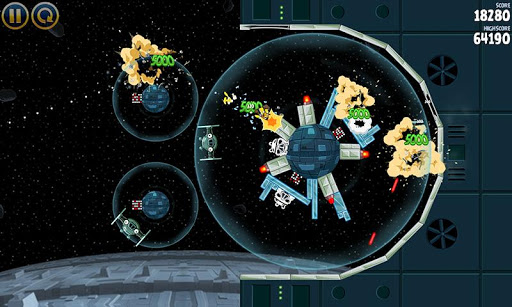 Angry Birds Star Wars Outside The Death Star