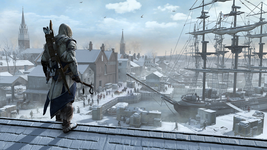 Assassins Creed III Boston Harbor